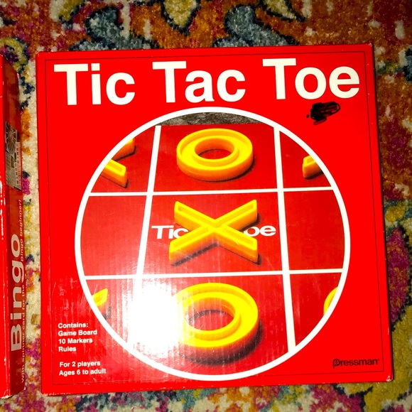 Retro games lot: tic-tax-toe, bingo, & cards - Picture 5 of 6